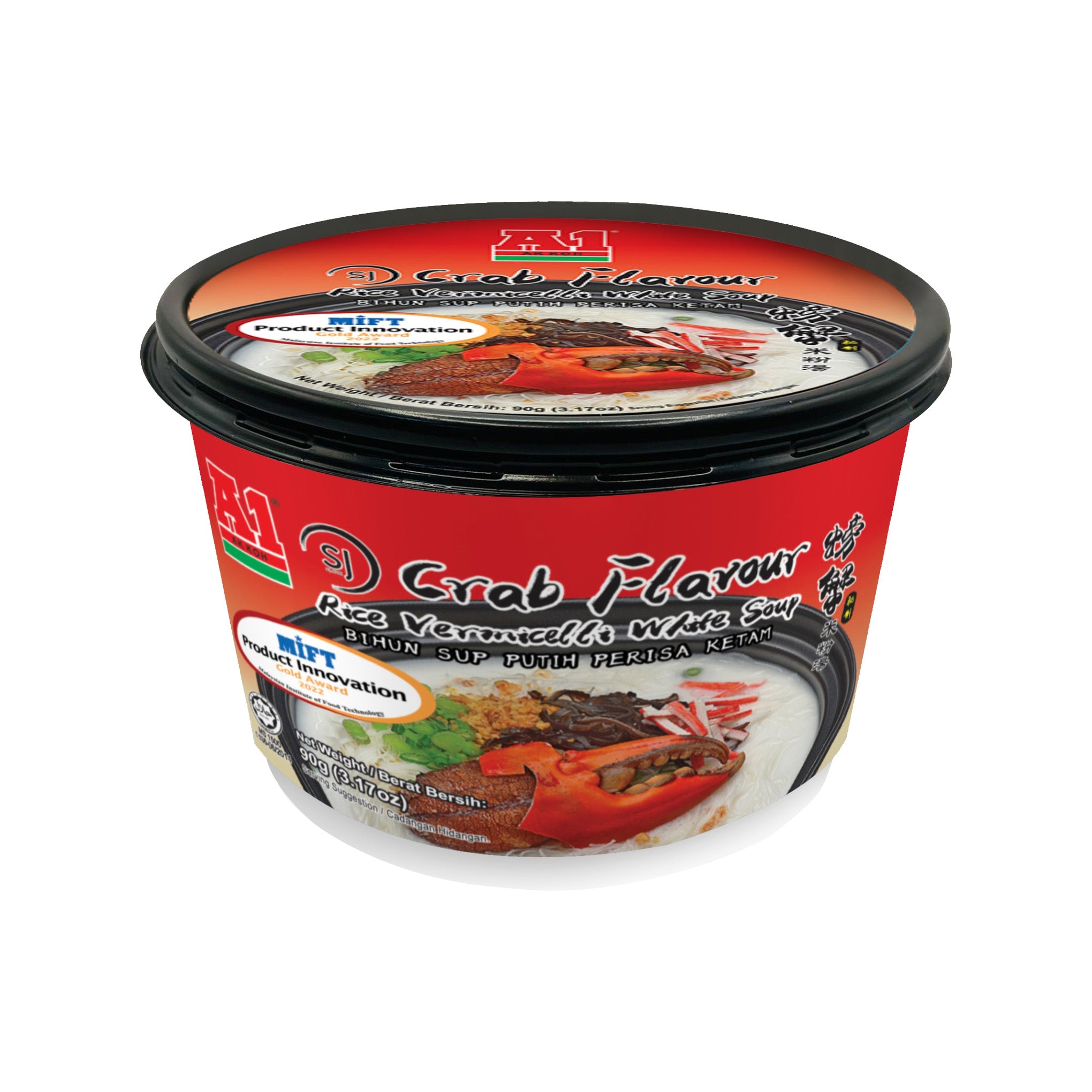 Crab Flavour Rice Vermicelli Bowl 90g