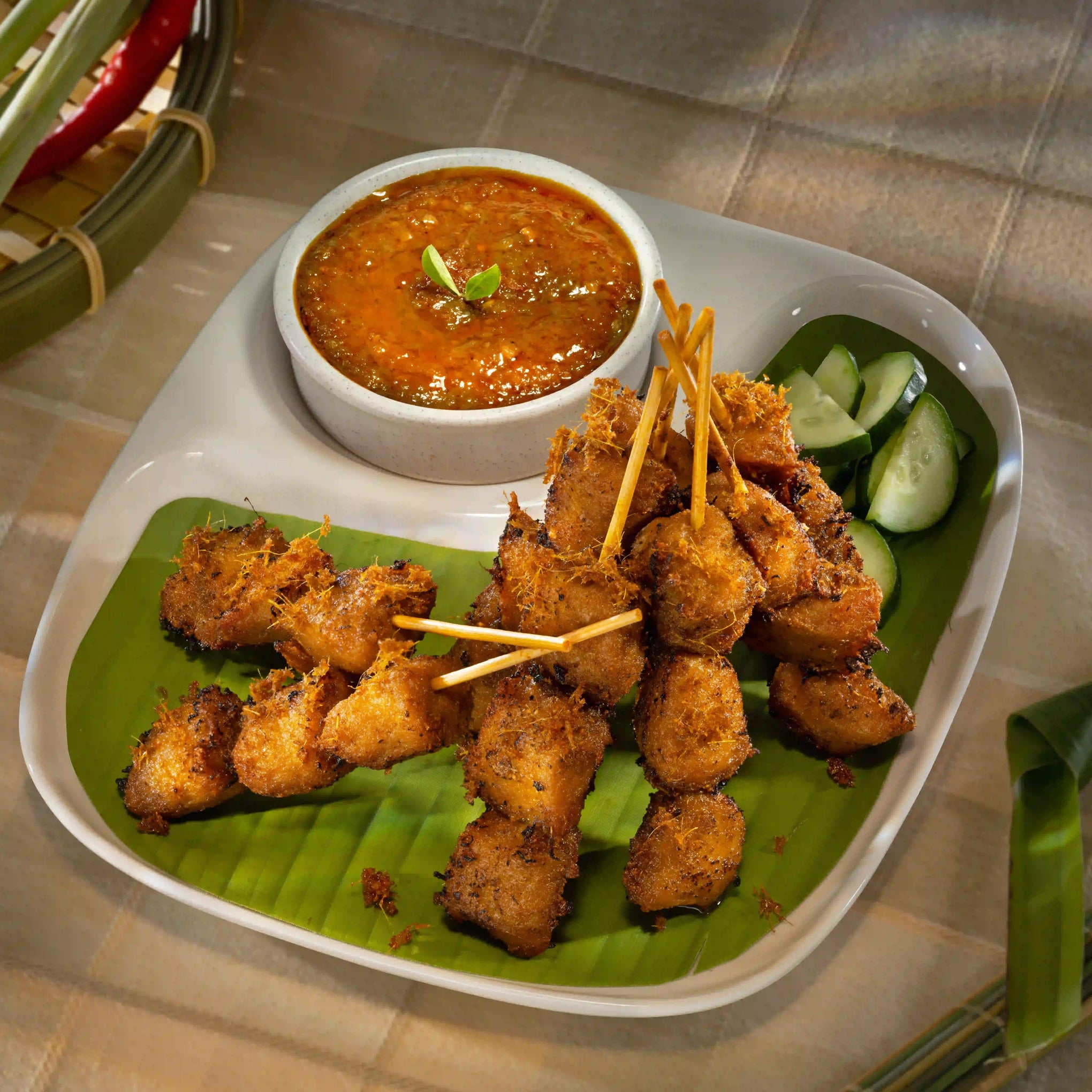 Vegetarian Chicken Satay 400g