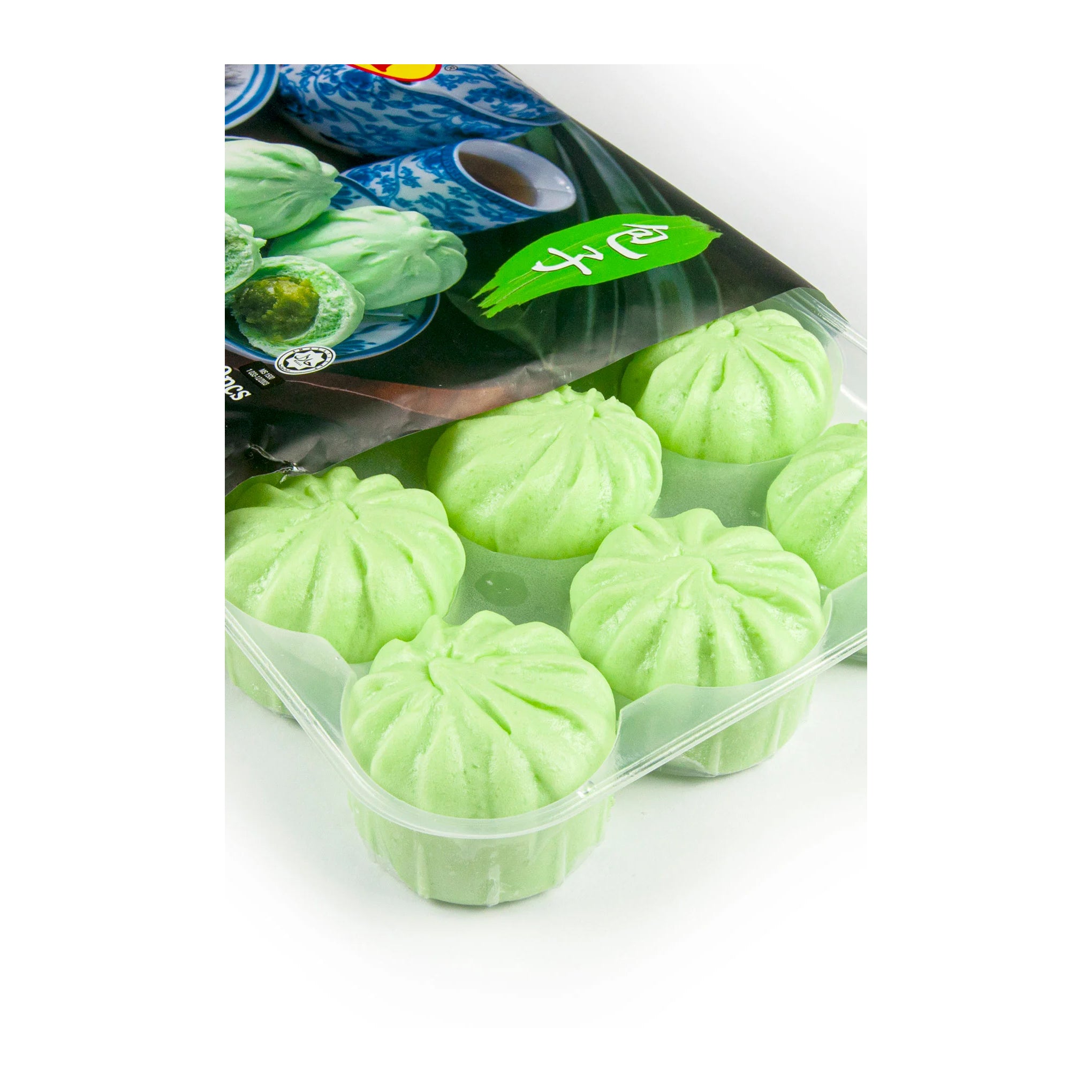 Mini Steam Bun Pandan Coconut 9's x 30g