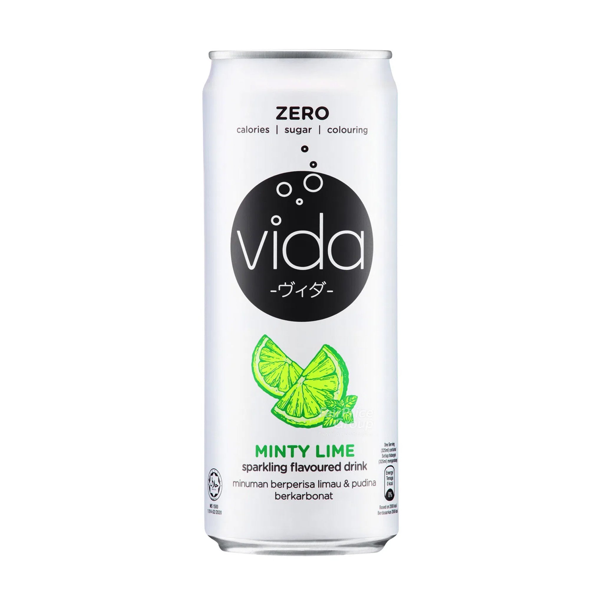 Sparkling Minty Lime Flavoured Drink 325ml