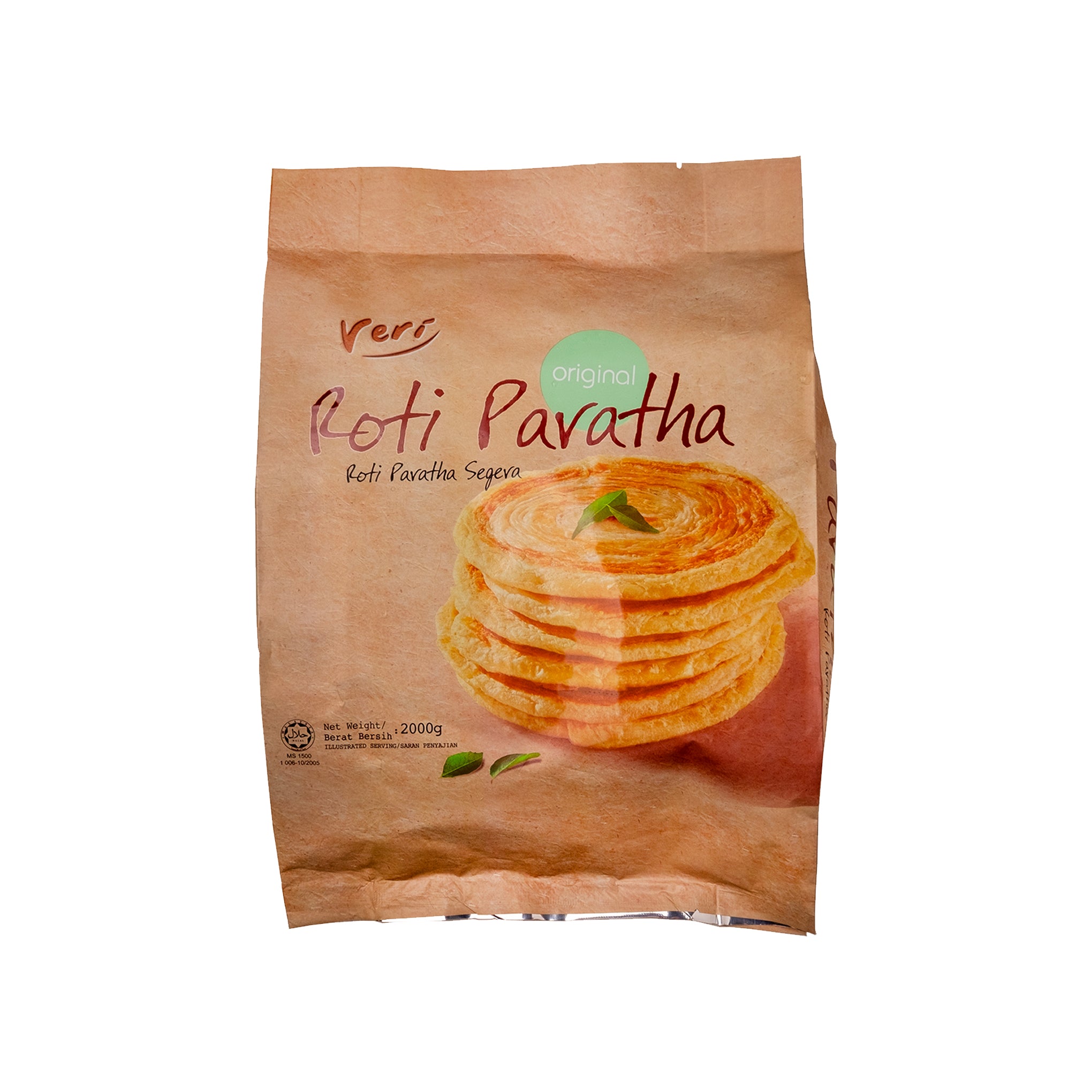 Plain Roti Paratha 25pcs