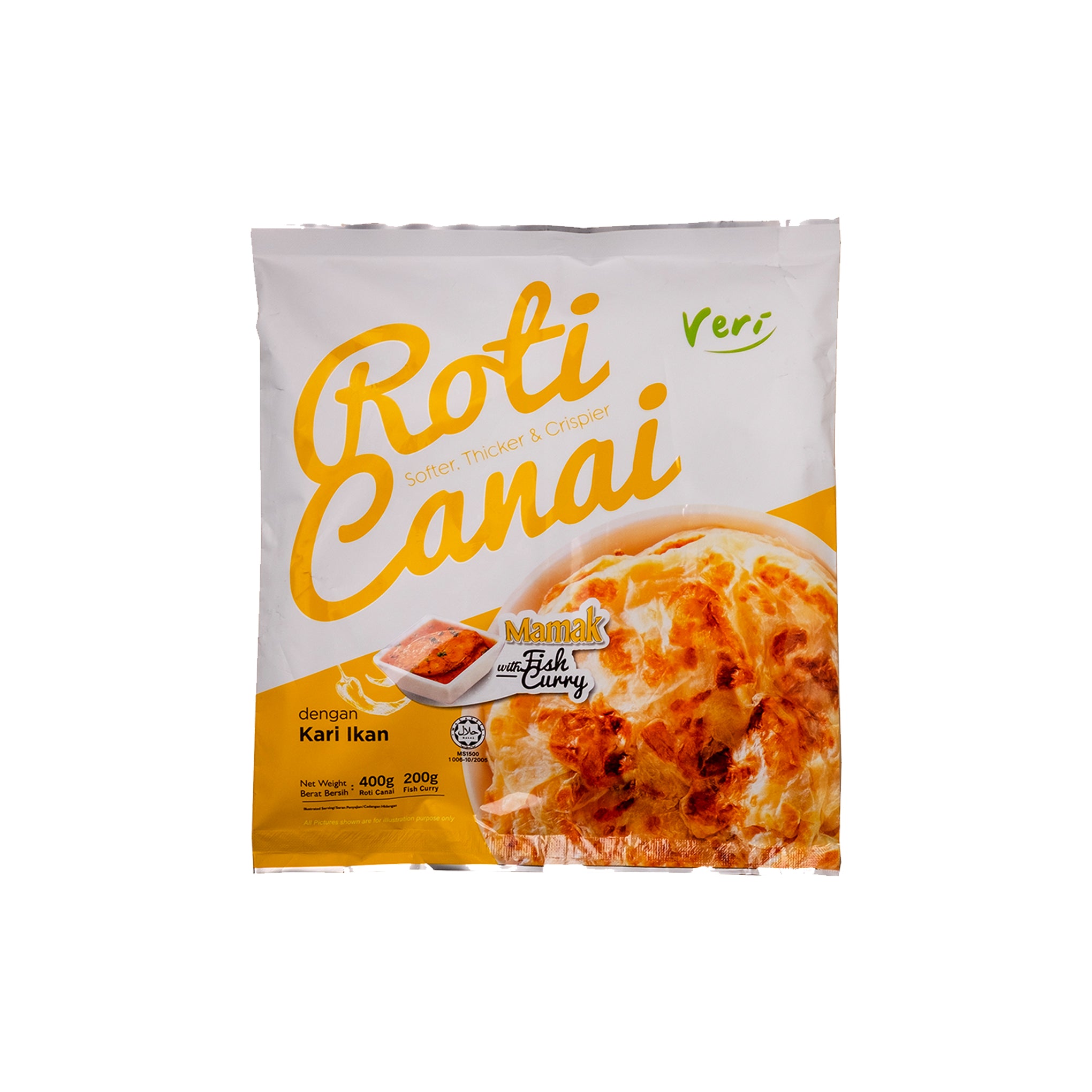 Roti Canai with Fish Curry 600g
