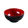 Melamine Deep Bowl (Red & Black)