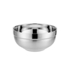 Stainless Steel Wide Rim Stackable Bowl