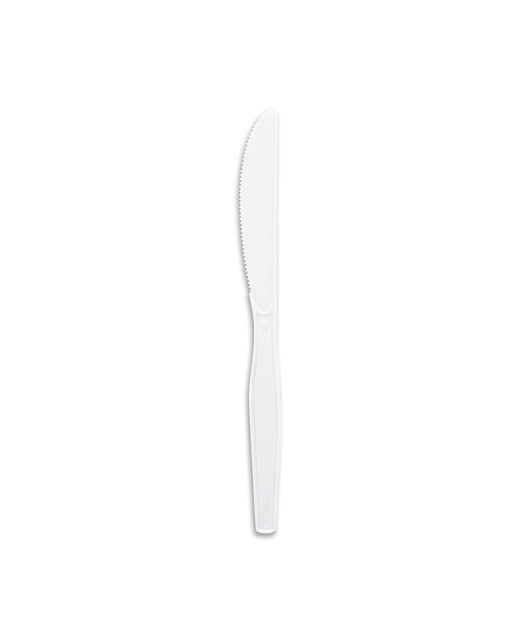 Plastic Knife (White)