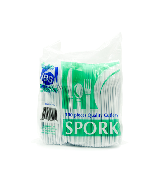 Plastic Sporks (White)
