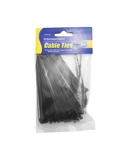 Cable Ties Black 10cm