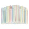Plastic Flexible Straw (Coloured)