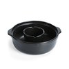Clay Hot Pot With Centerpiece (Black)
