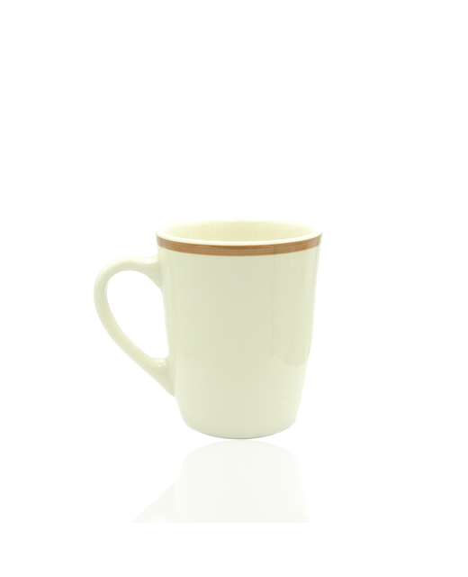 Crockery Coffee & Tea Mug With Red Rim