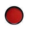 Melamine Round Plate With Rim (Red & Black)