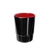 Melamine Tea Cup Tall (Red & Black)
