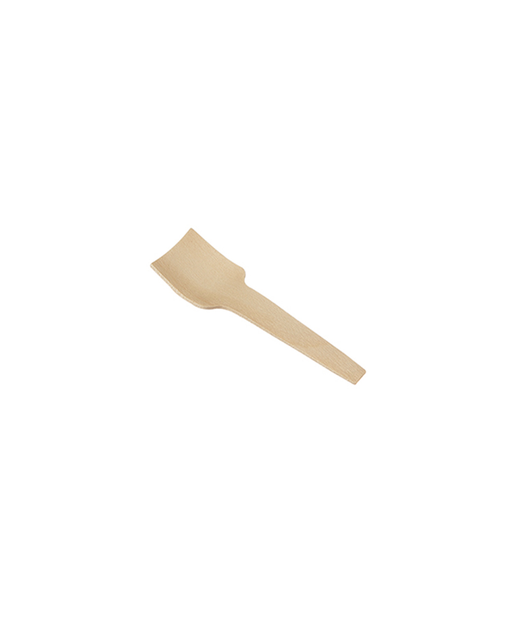 Disposable Wooden Mini Paddle Spoon 7cm