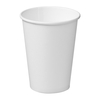 Hot Cup Single Wall 355ml (White)