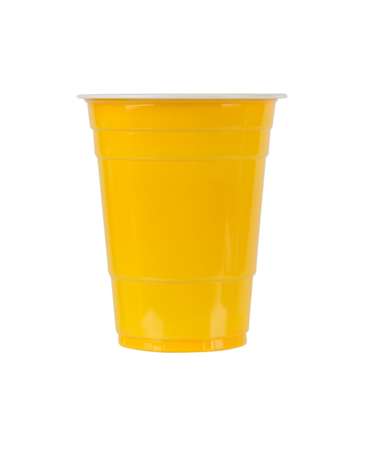 Solo Plastic Cups 18oz (Yellow)