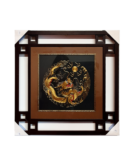 Chinese Wall Ornament (Dan Long) Single Lion