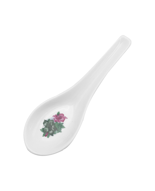 Crockery Spoon (Rose Pattern) 